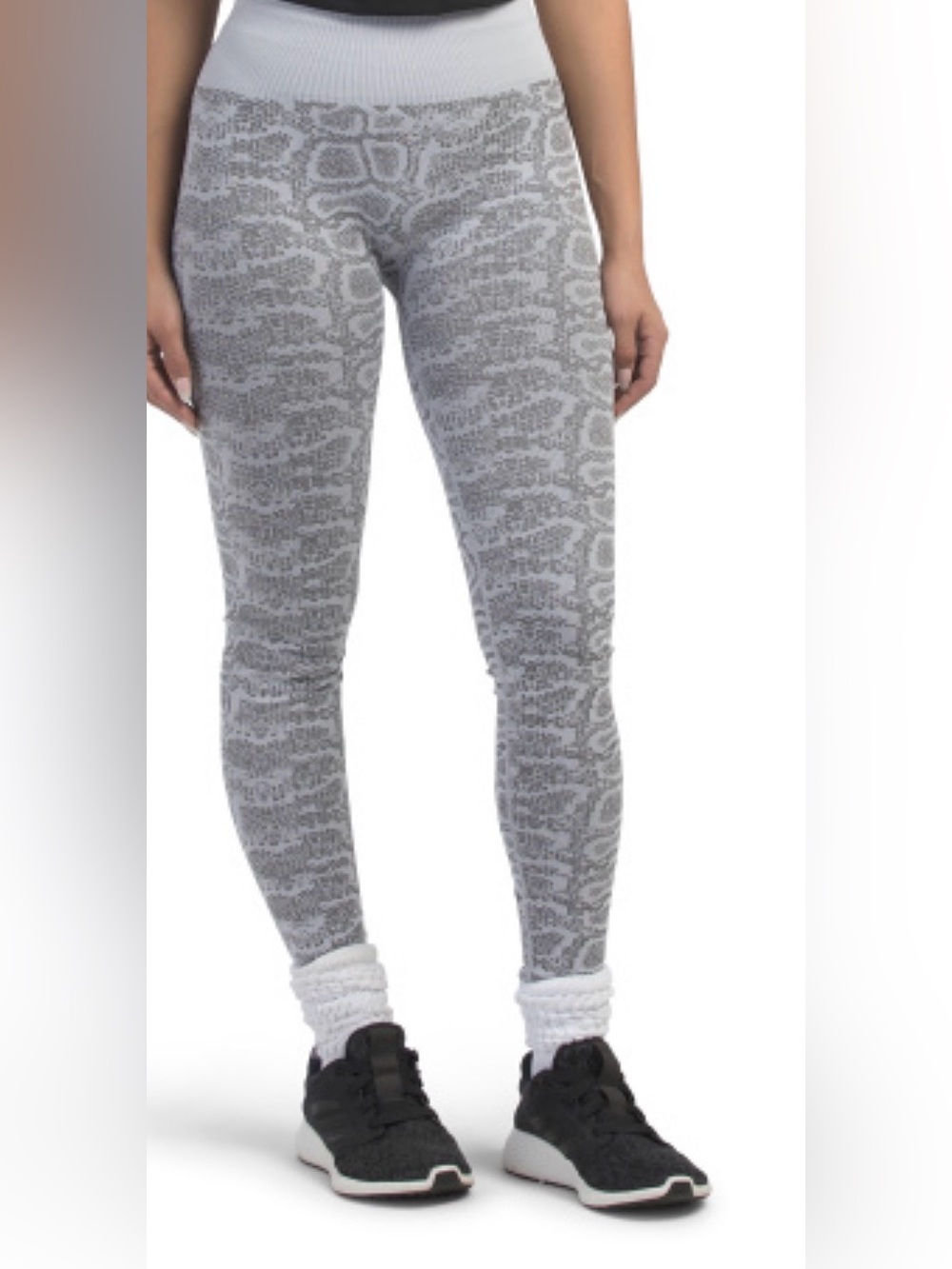 Ryka Gray Patterned Leggings